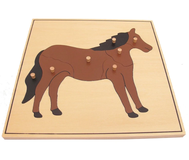 Montessori-Horse-Puzzle
