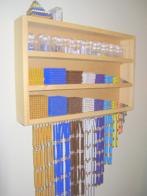 Montessori Bead Cabinet DIY