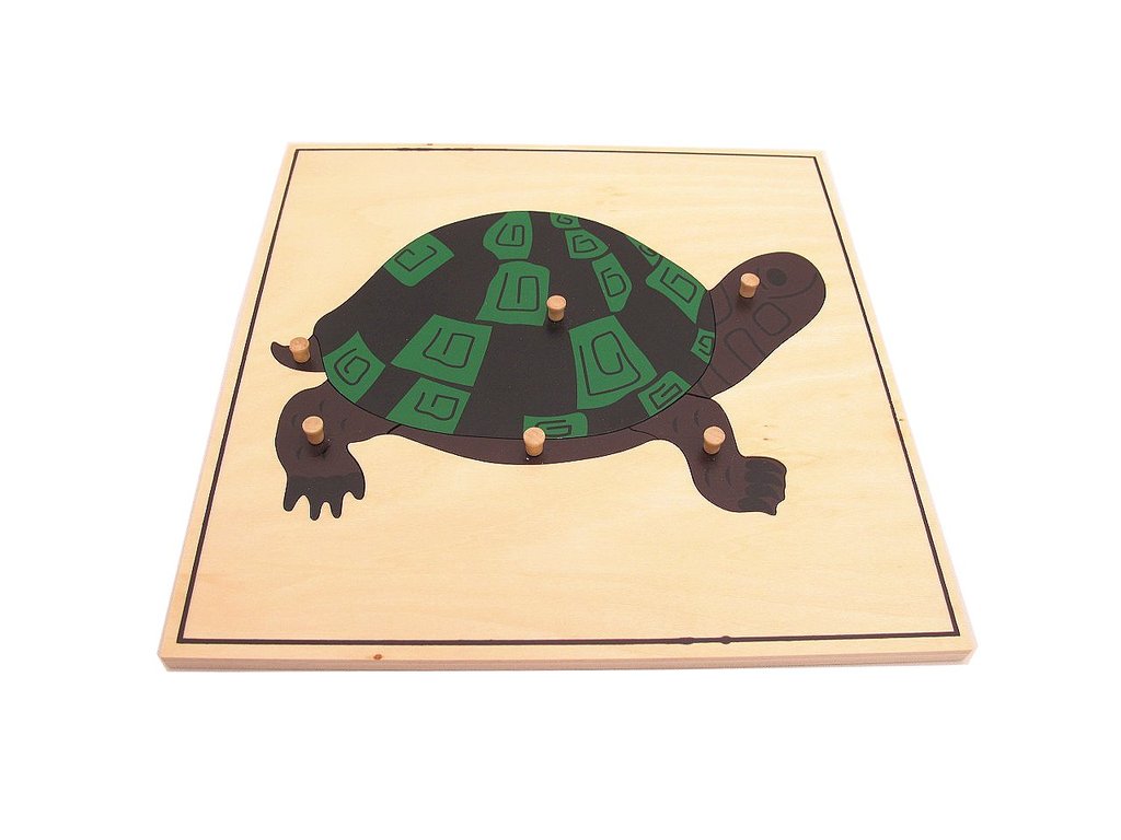 Montessori-Turtle-Puzzle-Zoology-Puzzle