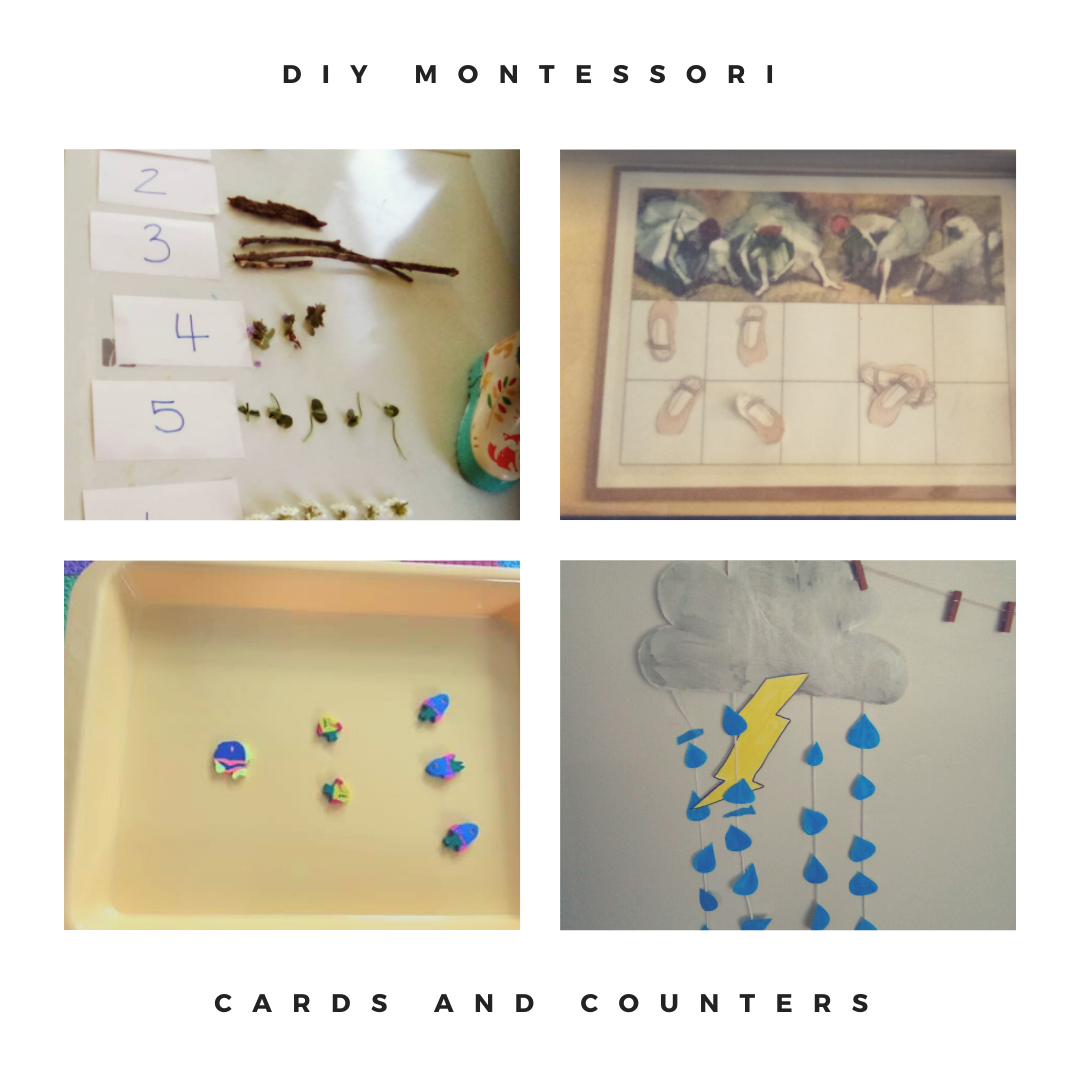 DIY Montessori Cards and Counters