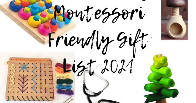 French Family Montessori Friendly Gift List 2021